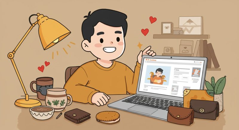 ハンドメイド作品をオンラインで売る