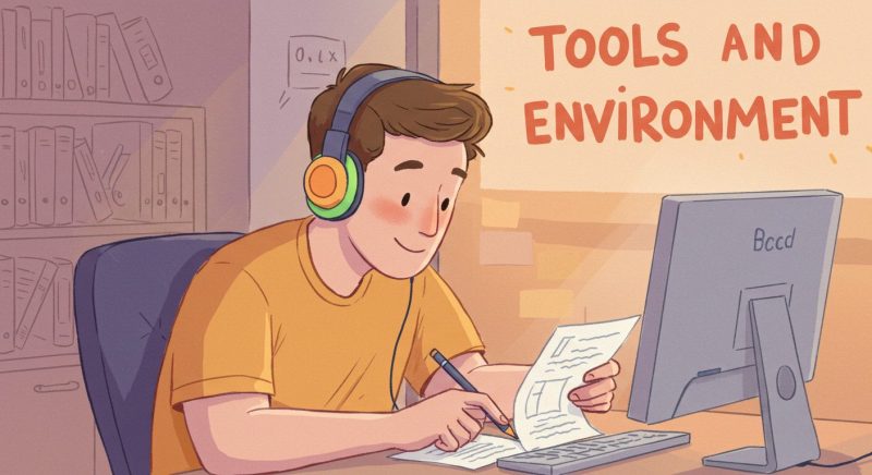 必要な道具と環境