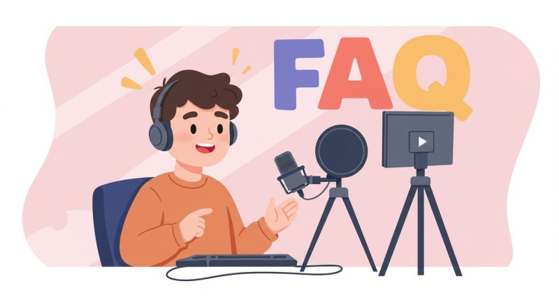 よくある疑問を解消！YouTube動画制作のFAQ