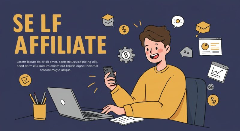 おすすめの自己アフィリエイト商品とサービス