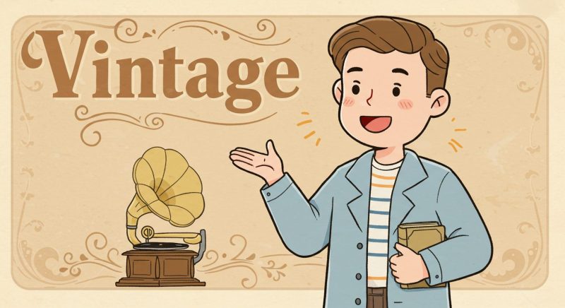 ヴィンテージアイテムの魅力と販売方法
