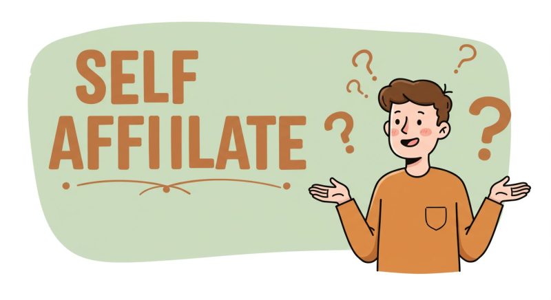 自己アフィリエイトとは？