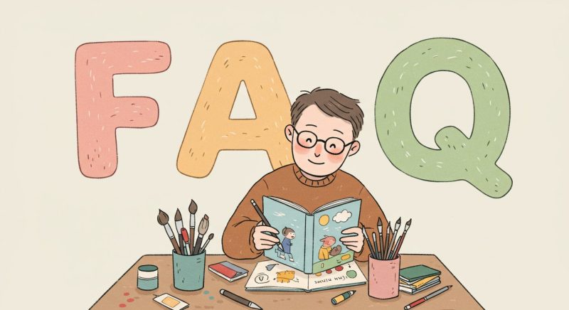 絵本作成に関する疑問を解消しよう
