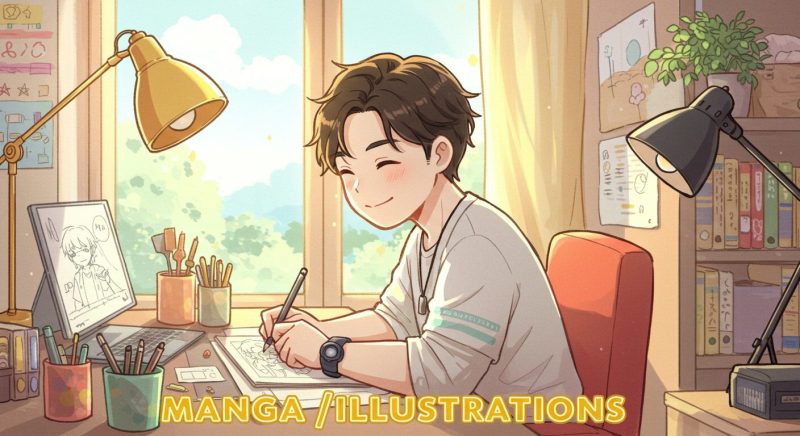 漫画・イラスト制作で稼ぐ方法！初心者向け副業ガイド