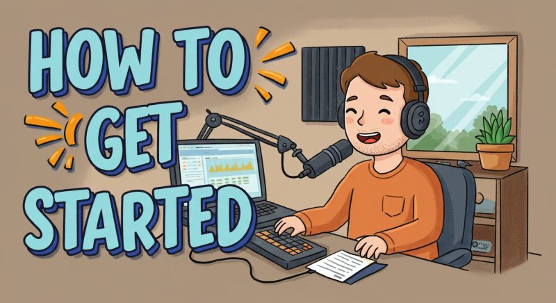 ポッドキャストの始め方【ステップバイステップ】