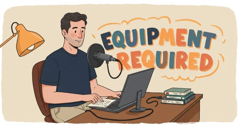 必要な機材とソフトウェア