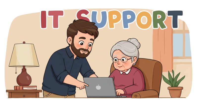 シニア世代の力になれる！副業『ITサポート』の始め方と成功のコツ