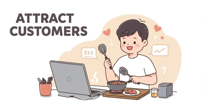 集客と販売方法