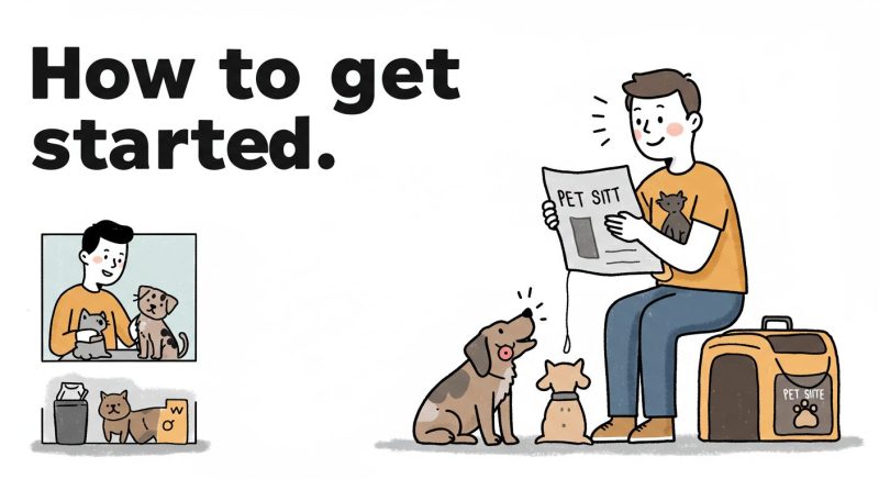 ペットシッターを始める手順