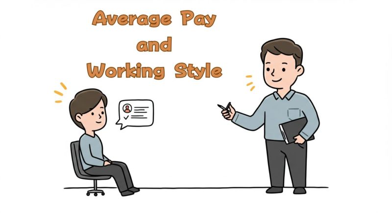 採用面接アシスタントの報酬相場と働き方