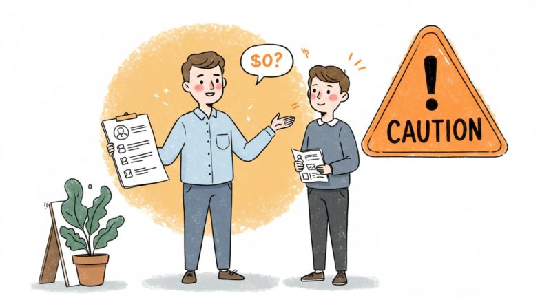 採用面接アシスタントの注意点